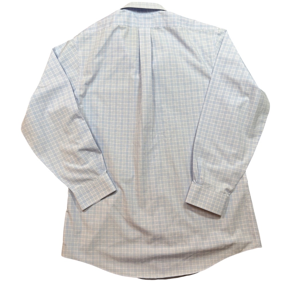 Brooks Brothers Regent Fit Pink Blue‎ Gingham Non Iron Dress Shirts Lot 16 2/3 - Picture 13 of 15